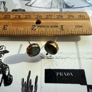 Labradorite Stud Earrings